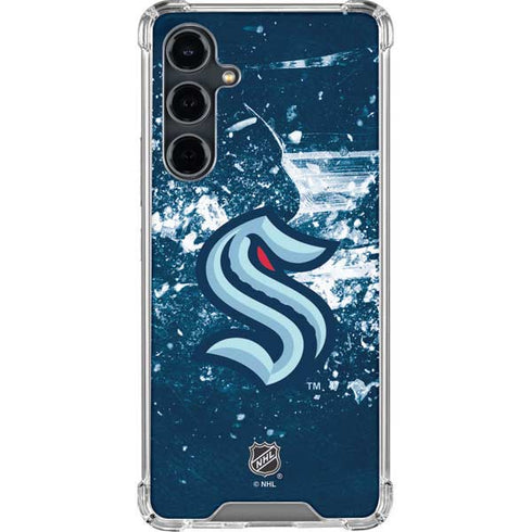 NHL Seattle Kraken Frozen Galaxy S23 FE Clear Case