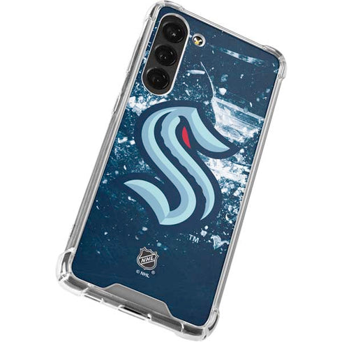 NHL Seattle Kraken Frozen Galaxy S23 Plus Clear Case