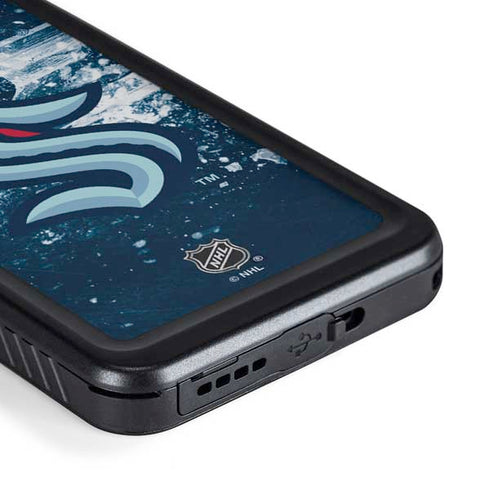 NHL Seattle Kraken Frozen Galaxy S23 Plus Waterproof Case