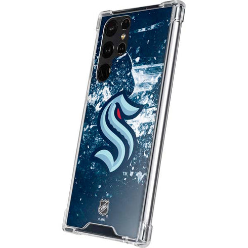 NHL Seattle Kraken Frozen Galaxy S24 Ultra Clear Case