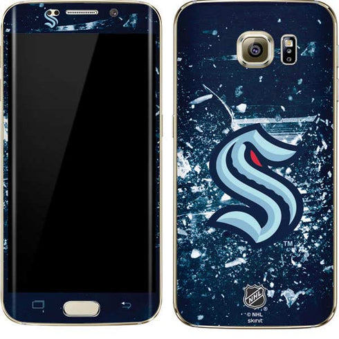 NHL Seattle Kraken Frozen Galaxy S7 Edge Skin