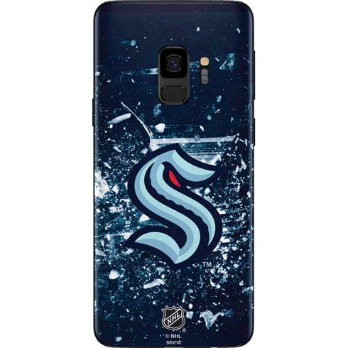 NHL Seattle Kraken Frozen Galaxy S9 Skin