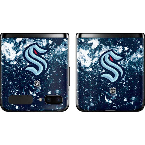 NHL Seattle Kraken Frozen Galaxy Z Flip Skin