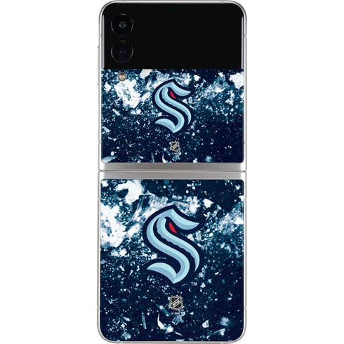 NHL Seattle Kraken Frozen Galaxy Z Flip3 5G Skin