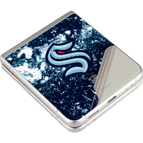 NHL Seattle Kraken Frozen Galaxy Z Flip3 5G Skin