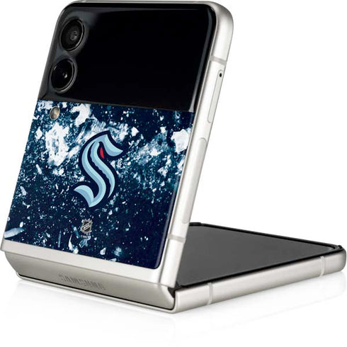 NHL Seattle Kraken Frozen Galaxy Z Flip3 5G Skin