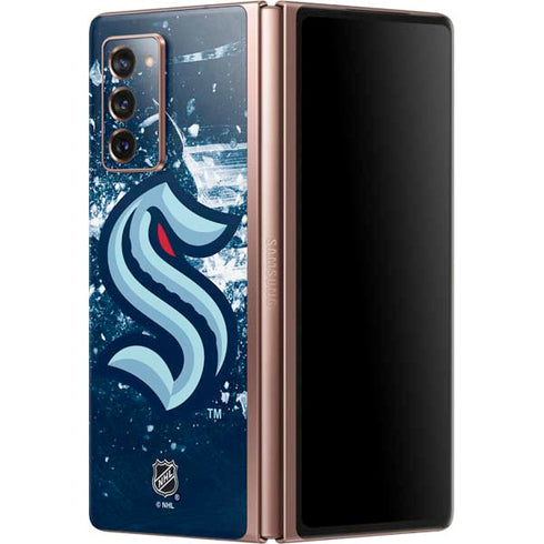 NHL Seattle Kraken Frozen Galaxy Z Fold2 5G Skin
