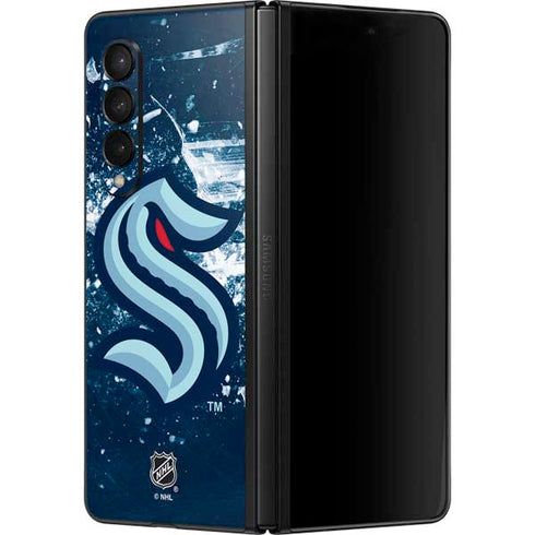 NHL Seattle Kraken Frozen Galaxy Z Fold3 5G Skin