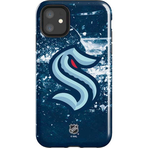 NHL Seattle Kraken Frozen iPhone 11 Impact Case