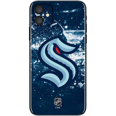 NHL Seattle Kraken Frozen iPhone 11 Skin