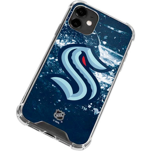 NHL Seattle Kraken Frozen iPhone 12 Mini Clear Case