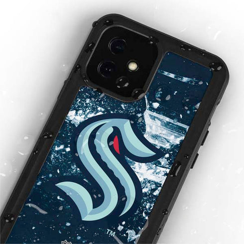 NHL Seattle Kraken Frozen iPhone 12 Mini Waterproof Case