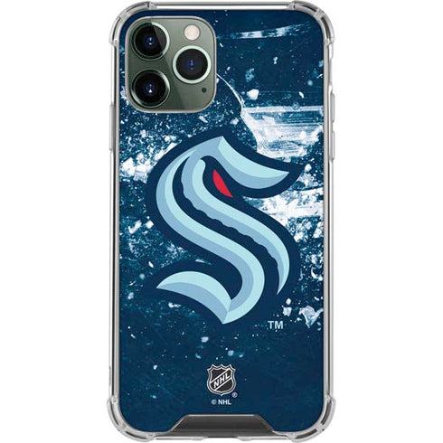 NHL Seattle Kraken Frozen iPhone 12 Pro Clear Case
