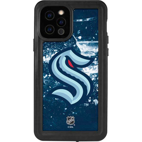 NHL Seattle Kraken Frozen iPhone 12 Pro Waterproof Case
