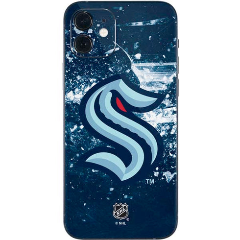 NHL Seattle Kraken Frozen iPhone 12 Skin