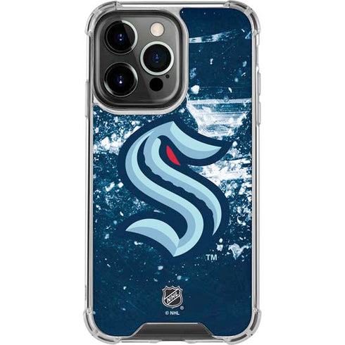 NHL Seattle Kraken Frozen iPhone 13 Pro Clear Case