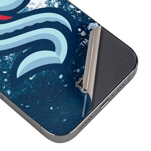 NHL Seattle Kraken Frozen iPhone 13 Pro Max Skin