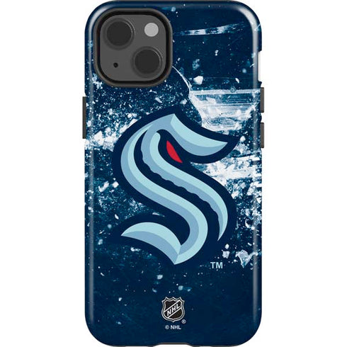 NHL Seattle Kraken Frozen iPhone 15 Impact Case