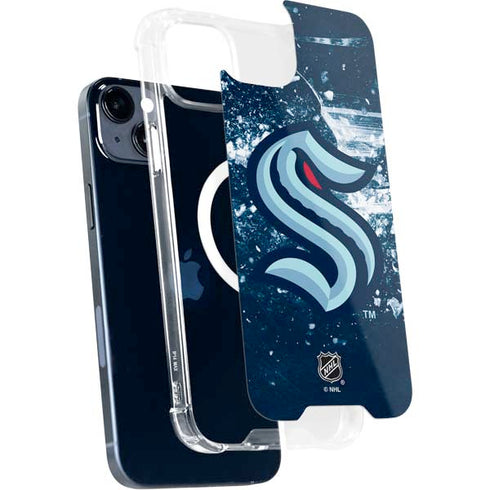 NHL Seattle Kraken Frozen iPhone 15 Plus MagSafe Case