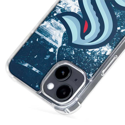 NHL Seattle Kraken Frozen iPhone 15 Plus MagSafe Case
