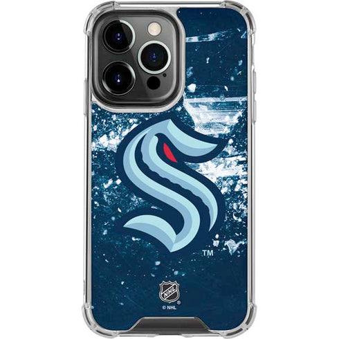 NHL Seattle Kraken Frozen iPhone 15 Pro Clear Case