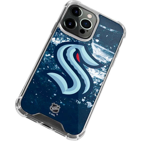 NHL Seattle Kraken Frozen iPhone 15 Pro Clear Case