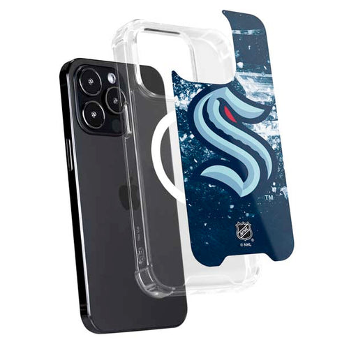 NHL Seattle Kraken Frozen iPhone 14 Pro Max MagSafe Case