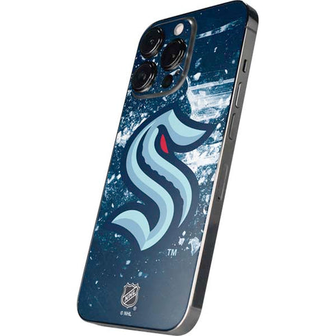 NHL Seattle Kraken Frozen iPhone 14 Pro Skin