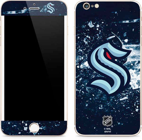 NHL Seattle Kraken Frozen iPhone 6/6s Plus Skin