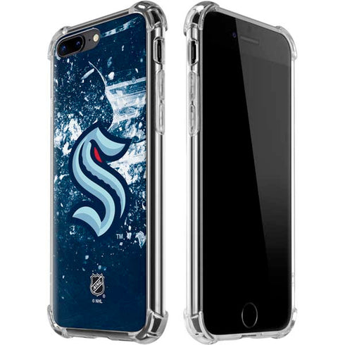 NHL Seattle Kraken Frozen iPhone 7/8 Plus Clear Case