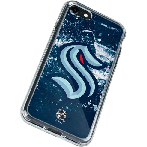 NHL Seattle Kraken Frozen iPhone SE (2nd & 3rd Gen) Clear Case