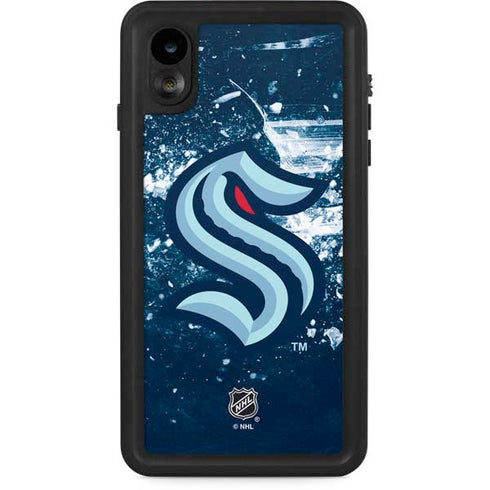 NHL Seattle Kraken Frozen iPhone XR Waterproof Case