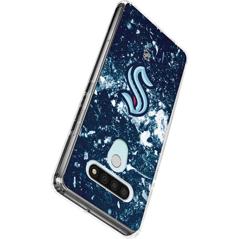 NHL Seattle Kraken Frozen LG Stylo 6 Clear Case