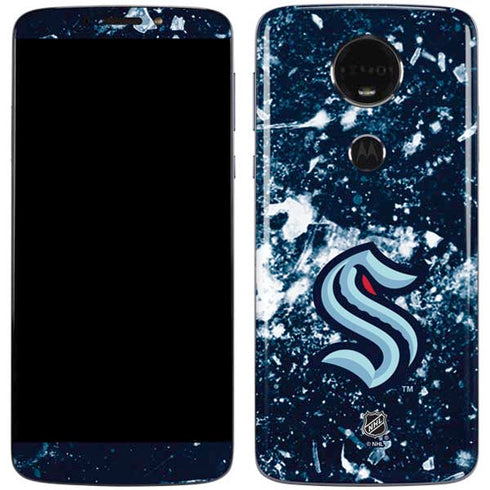 NHL Seattle Kraken Frozen Moto E5 Plus Skin