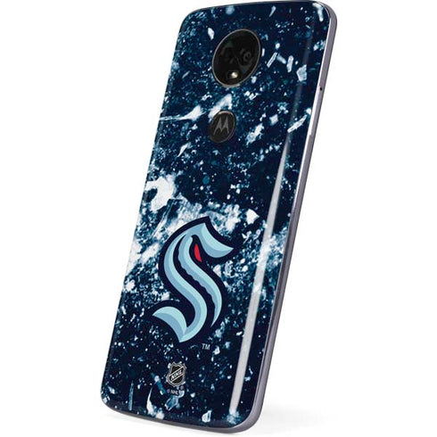 NHL Seattle Kraken Frozen Moto E5 Plus Skin