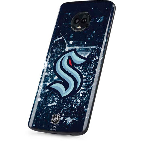 NHL Seattle Kraken Frozen Moto G6 Skin