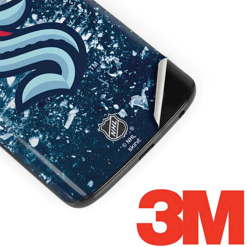 NHL Seattle Kraken Frozen Moto G6 Skin