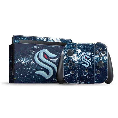 NHL Seattle Kraken Frozen Nintendo Switch Bundle Skin