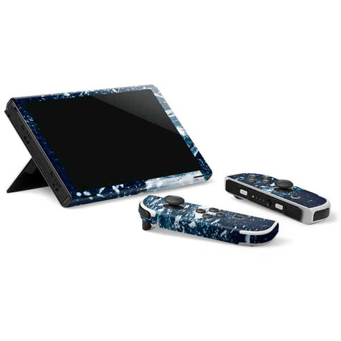 NHL Seattle Kraken Frozen Nintendo Switch OLED (2021) Skin