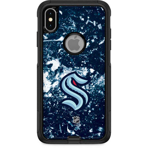NHL Seattle Kraken Frozen Otterbox Commuter iPhone Skin