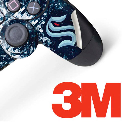 NHL Seattle Kraken Frozen PS4 Controller Skin