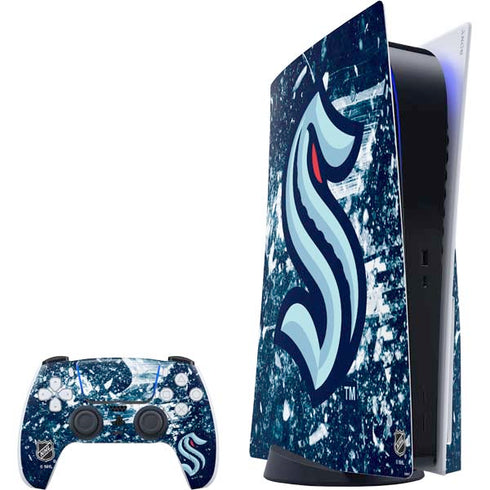 NHL Seattle Kraken Frozen PS5 Bundle Skin