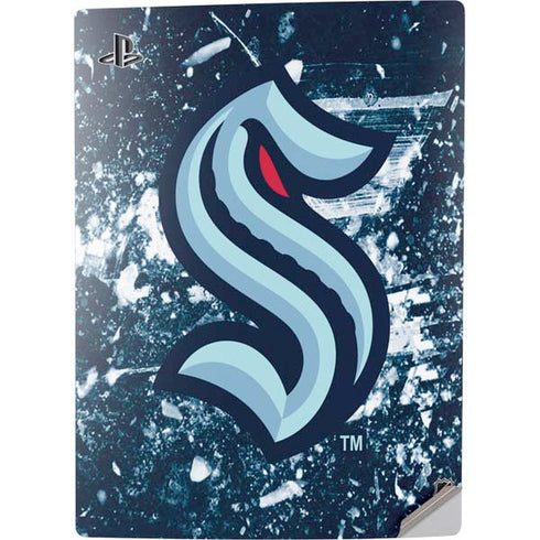 NHL Seattle Kraken Frozen PS5 Digital Edition Console Skin