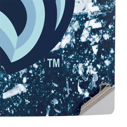 NHL Seattle Kraken Frozen PS5 Slim Disk Console Skin