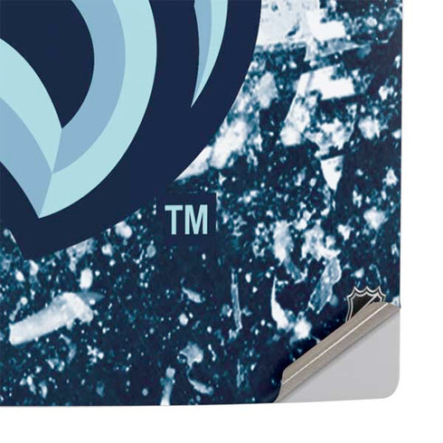 NHL Seattle Kraken Frozen PS5 Slim Digital Edition Console Skin