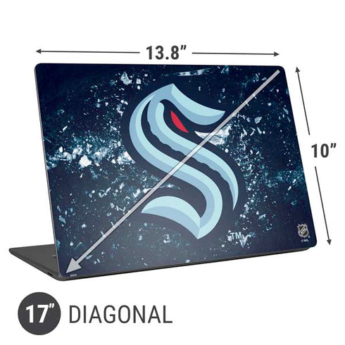 NHL Seattle Kraken Frozen Universal Laptop 17in (13.8 x 10in) Skin