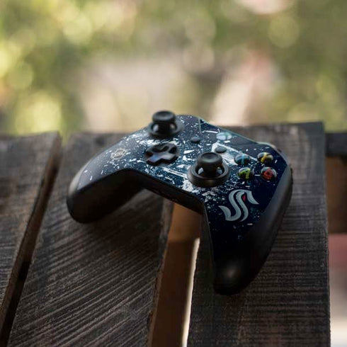 NHL Seattle Kraken Frozen Xbox One S Controller Skin