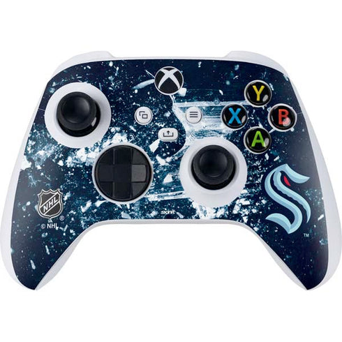 NHL Seattle Kraken Frozen Xbox Series S Controller Skin
