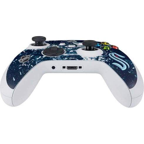NHL Seattle Kraken Frozen Xbox Series S Controller Skin