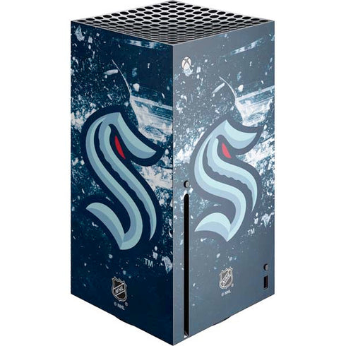 NHL Seattle Kraken Frozen Xbox Series X Console Skin